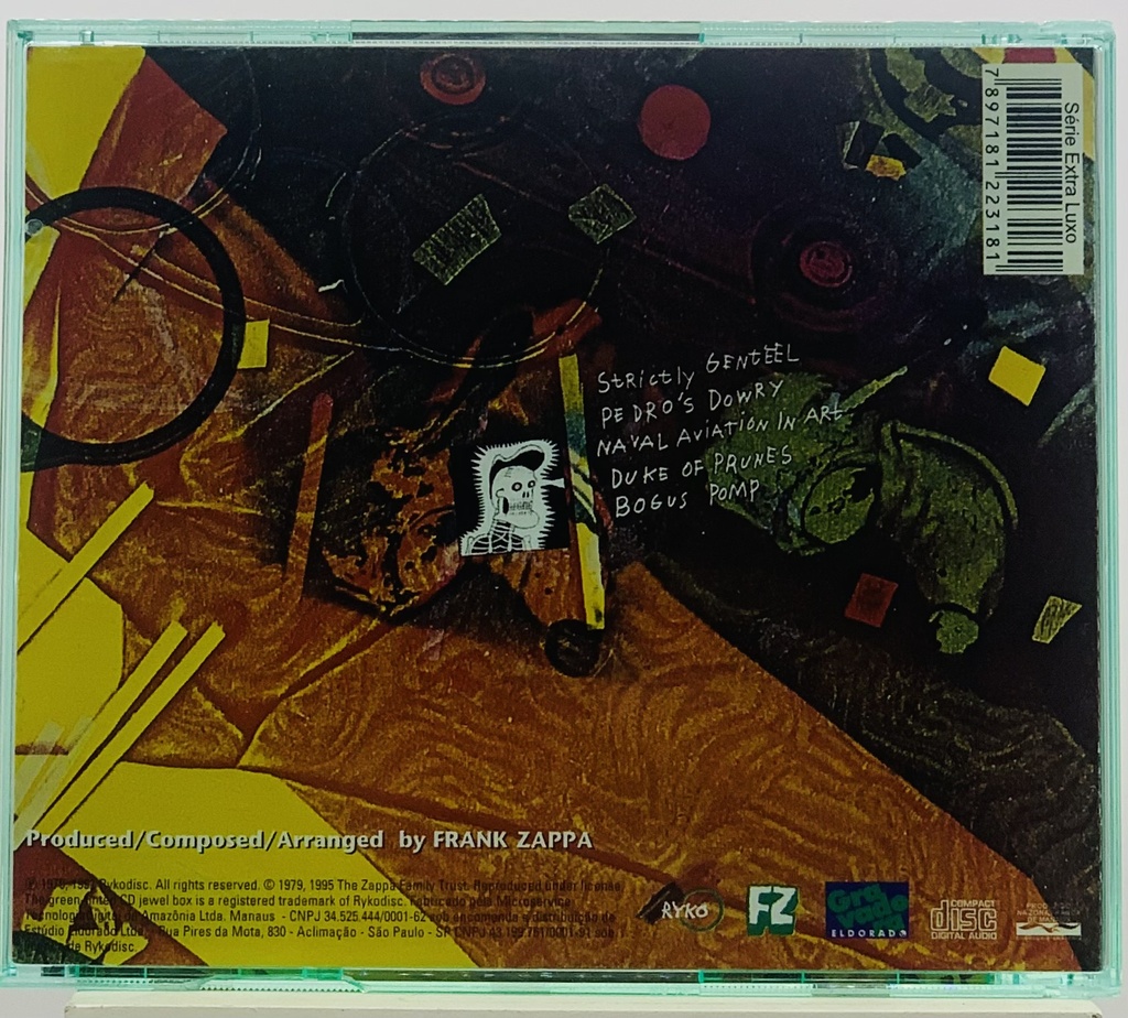 Frank Zappa - Orchestral Favorites (CD usado)