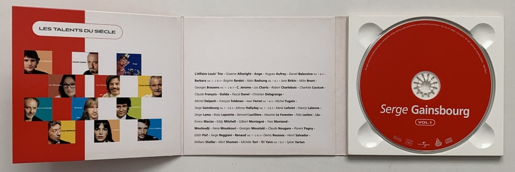 Serge Gainsbourg - Serge Gainsbourg Vol.1 (CD usado)
