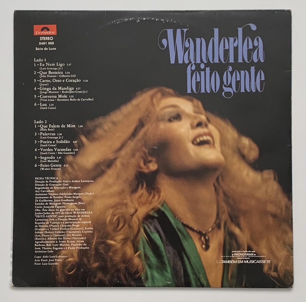 Wanderléa - Feito Gente (LP usado)
