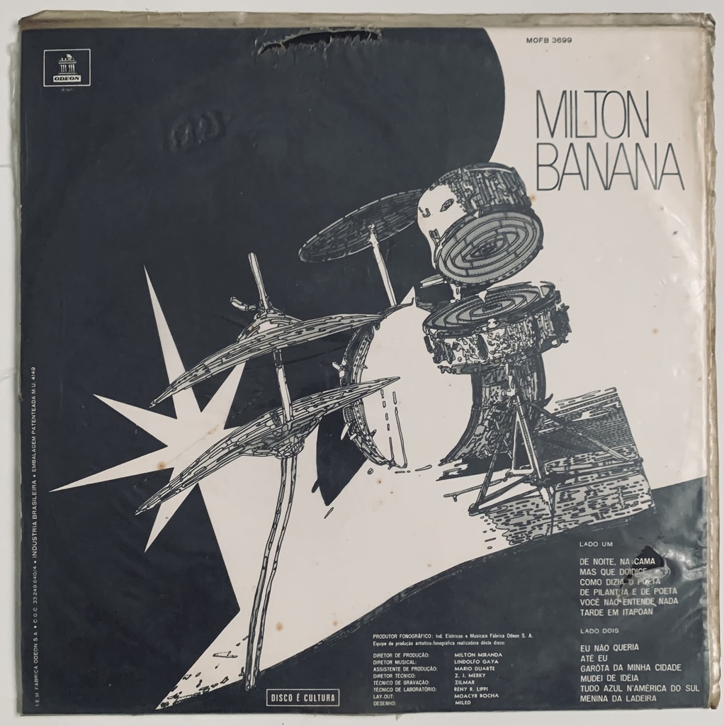 Milton Banana - Milton Banana [1971] (LP usado)
