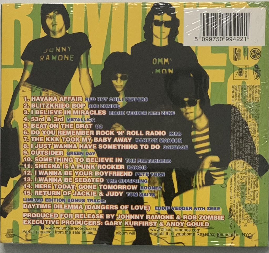 V/A – We're a Happy Family / A Tribute to Ramones (CD novo)