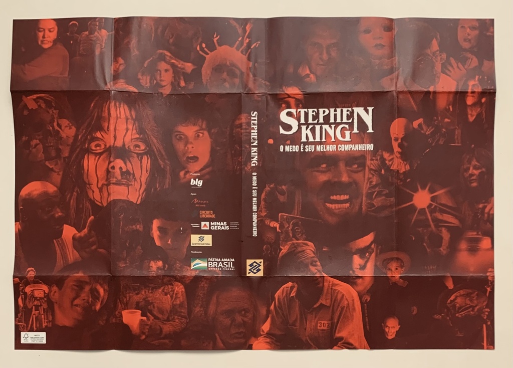 Stephen King — O Medo é seu Melhor Companheiro (Livro usado)