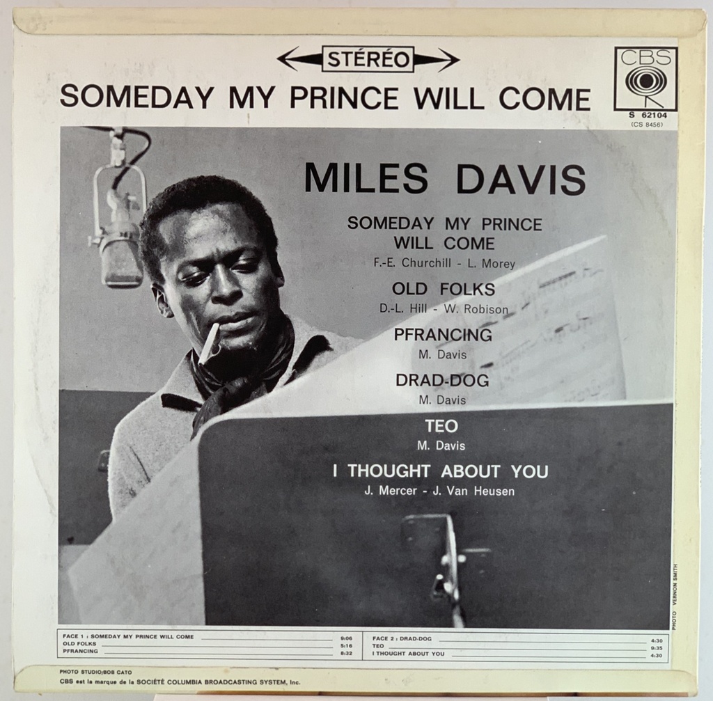 LP Miles Davis - Someday My Prince Will Come (usado)