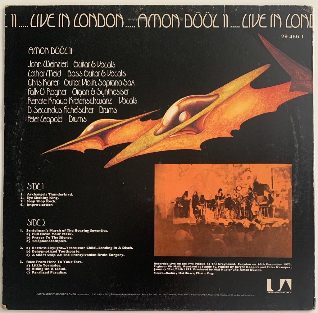 Amon Duull II - Live in London (LP usado)