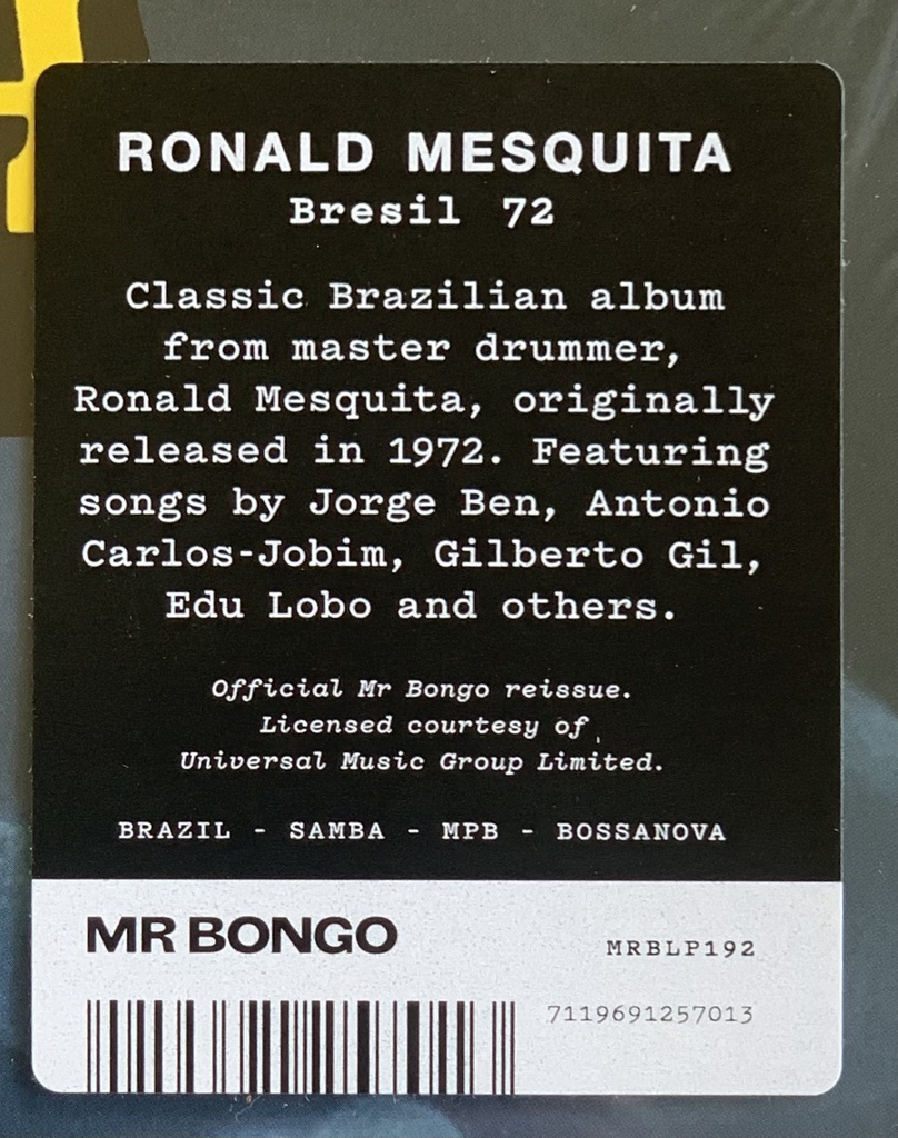 Ronald Mesquita - Ronald Mesquita (LP novo)