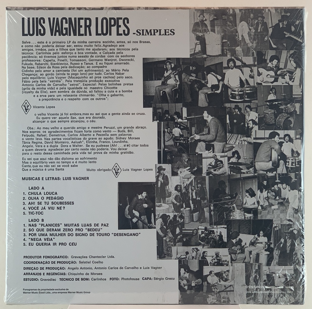 LP Luis Vagner Lopes - Simples (lacrado)