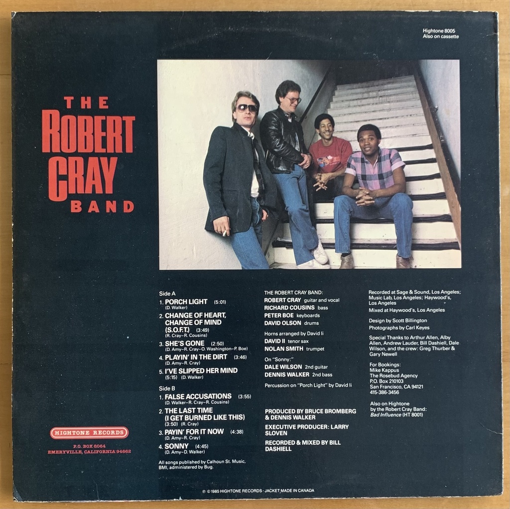 Robert Cray Band,The - False Accusations (LP usado)