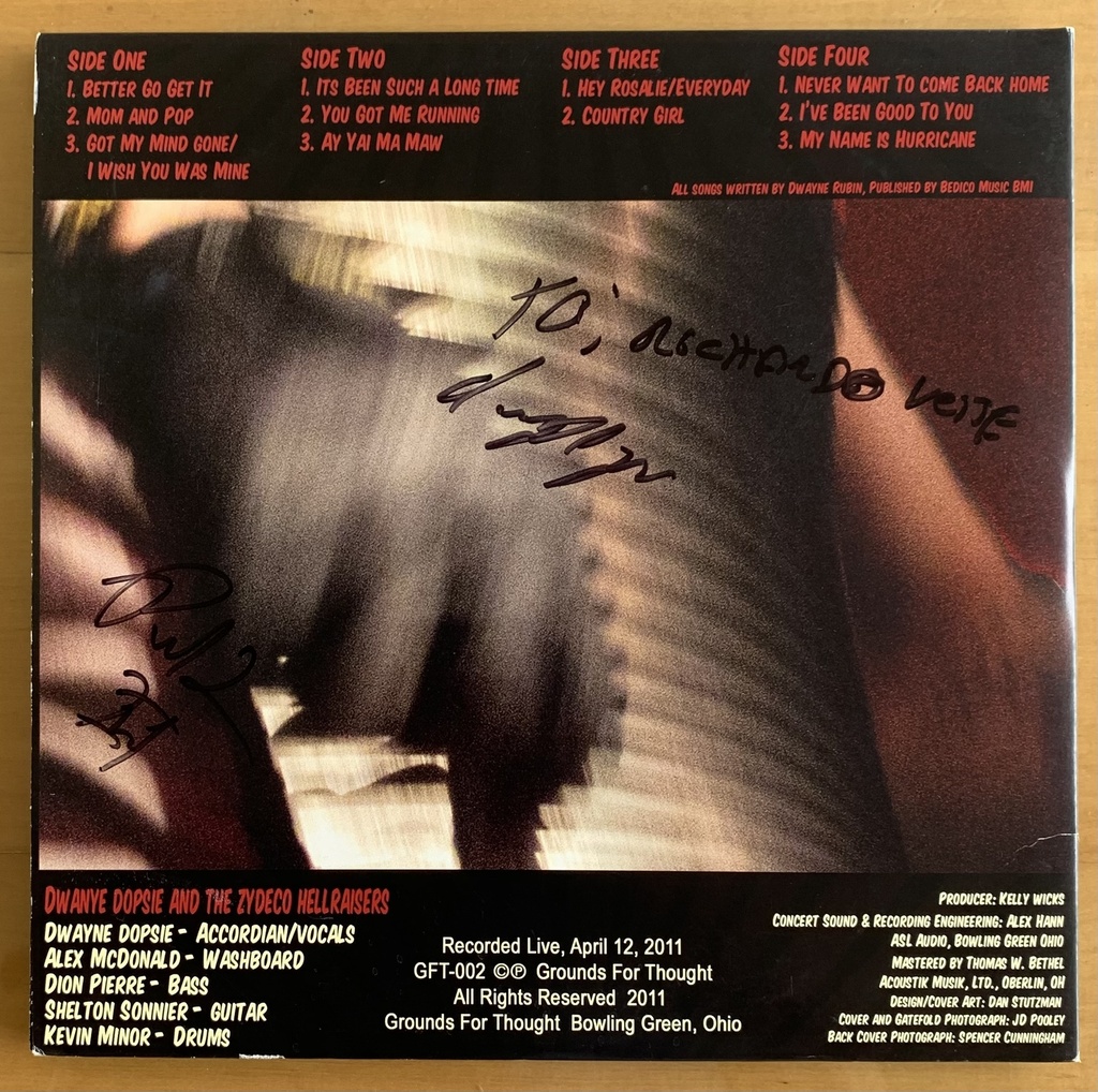 Dwayne Dopsie and the Zydeco Hellraisers - Get Down! (2 LPs usado)