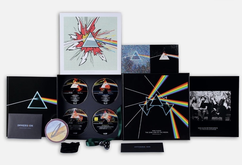 Pink Floyd - The Dark Side Of The Moon - Immersion Box Set (3CDs+DVD-audio+DVD+Blue-ray usado)