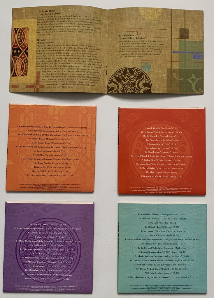 V/A - Trance Planet (4CDs usado)