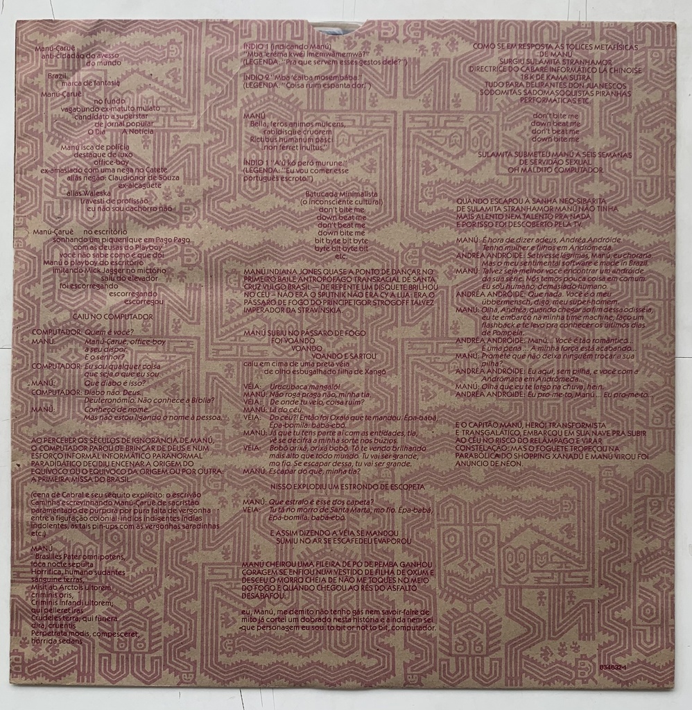 Wagner Tiso – Manú Çaruê / Uma Aventura Holística (LP usado)