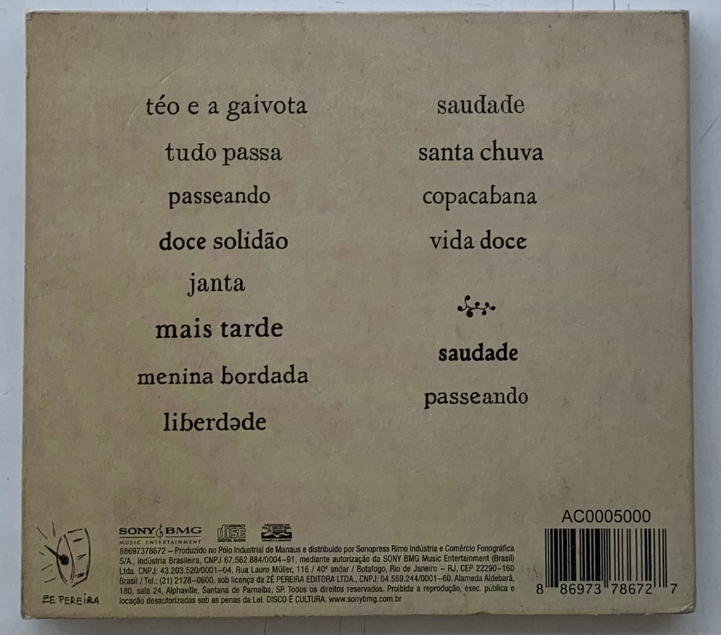 Marcelo Camelo - Sou (CD usado)