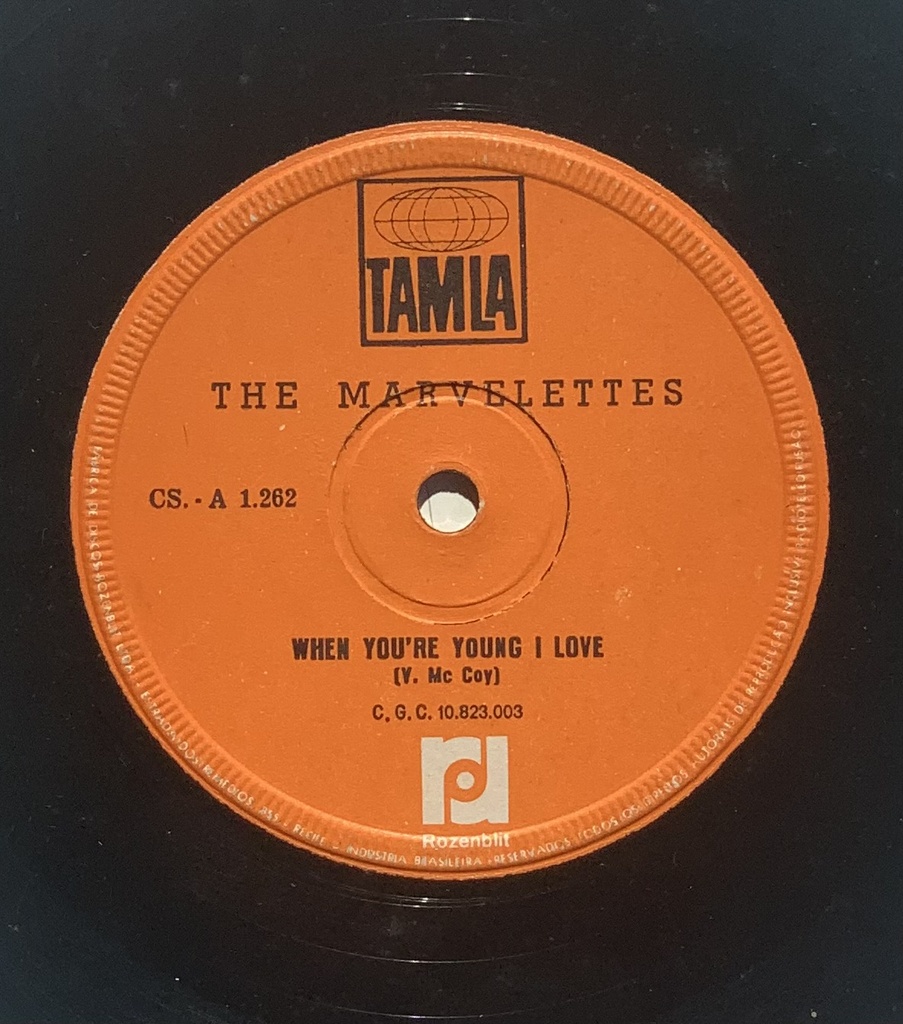 Marvelettes,The – When you're Young and in Love / The Day you Take one you Have to Take Other (Vinil 7" usado)