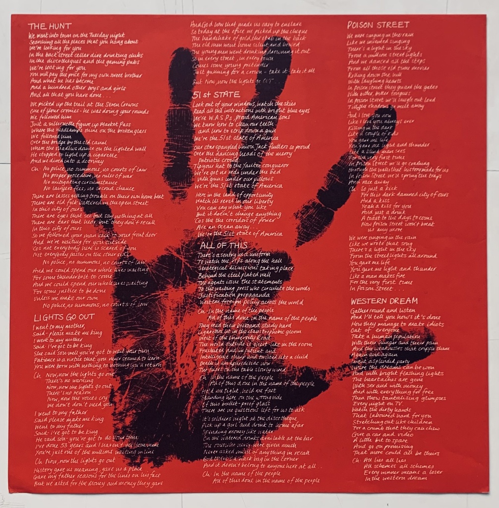 New Model Army - The Ghost of Cain (LP usado)