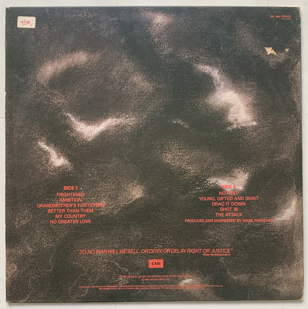 New Model Army - No Rest for the Wicked (LP usado)