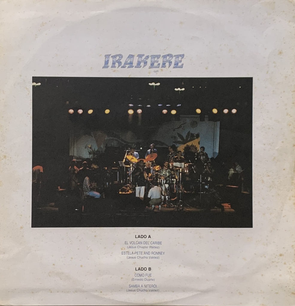 Irakere - Encontro com Cuba [Janeiro 1992 Niterói,R.J.] (LP usado)