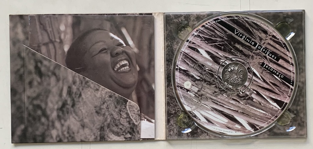 Virgínia Rodrigues - Recomeço (CD usado)