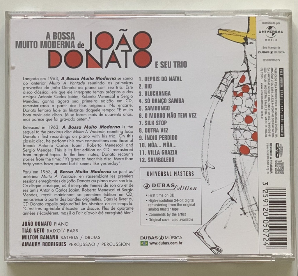 João Donato e seu Trio - A Bossa Muito Moderna de João Donato e seu Trio