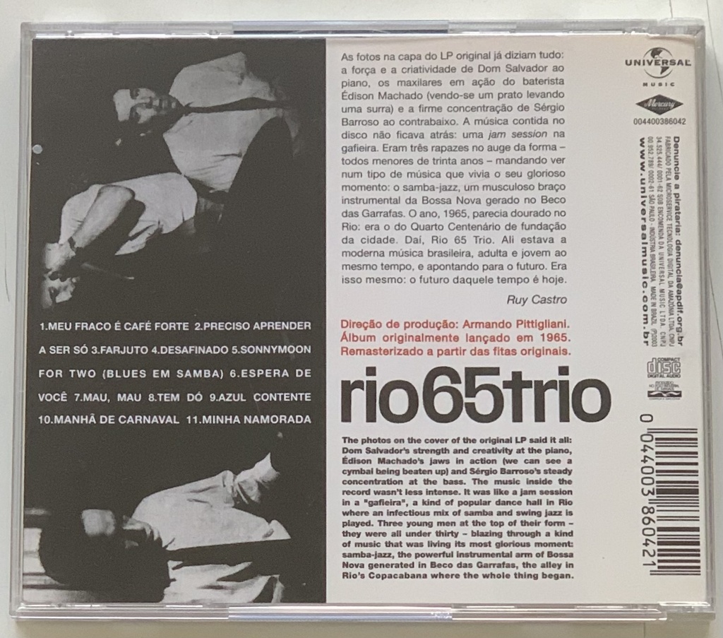 Rio 65 Trio - Rio65trio (CD usado)