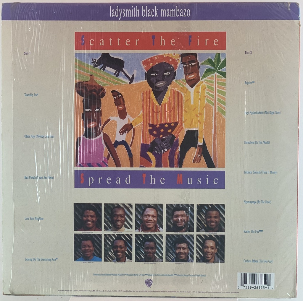 LP Ladysmith Black Mambazo - Two Worlds One Heart (usado)