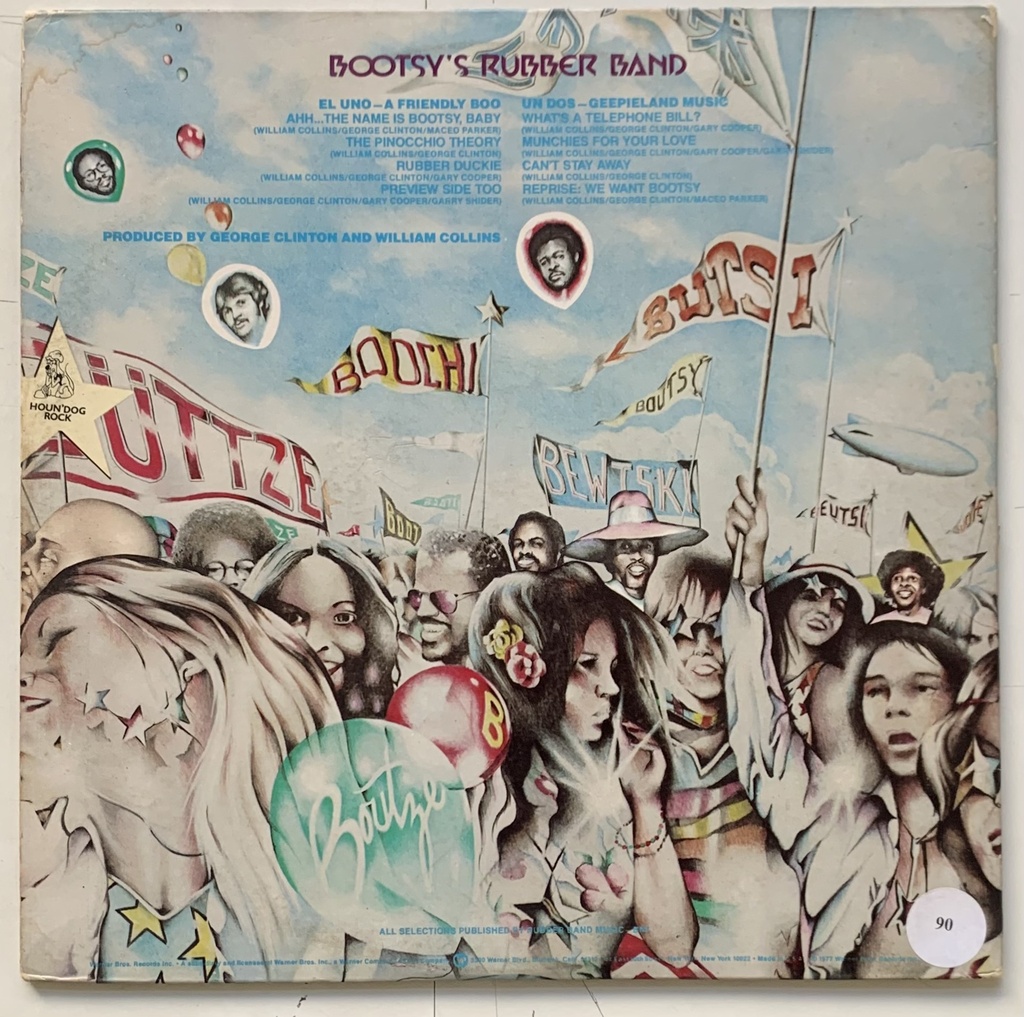 Bootsy's Rubber Band - Ahh...The Name is Bootsy, Baby! (LP usado)