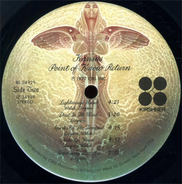Kansas - Point of Know Return (LP usado)