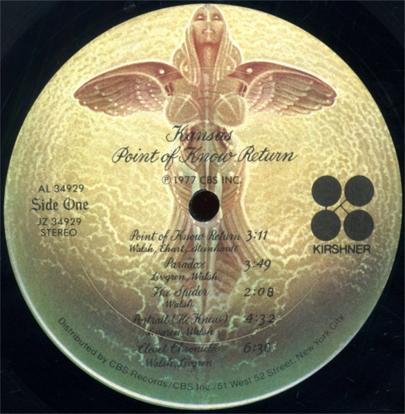 Kansas - Point of Know Return (LP usado)