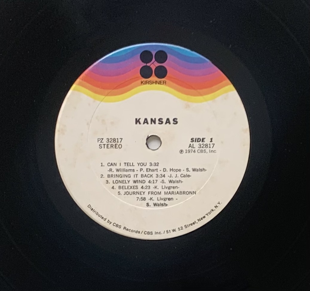 Kansas - Kansas (LP usado)