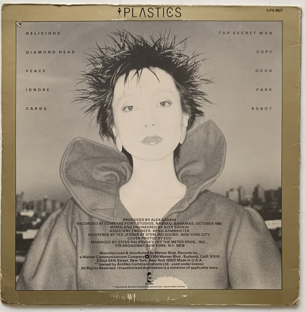 Plastics - Plastics (LP usado)