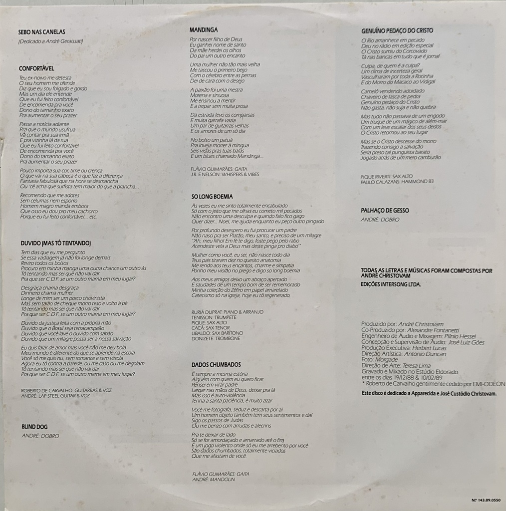 André Christovam - Mandinga (LP usado)