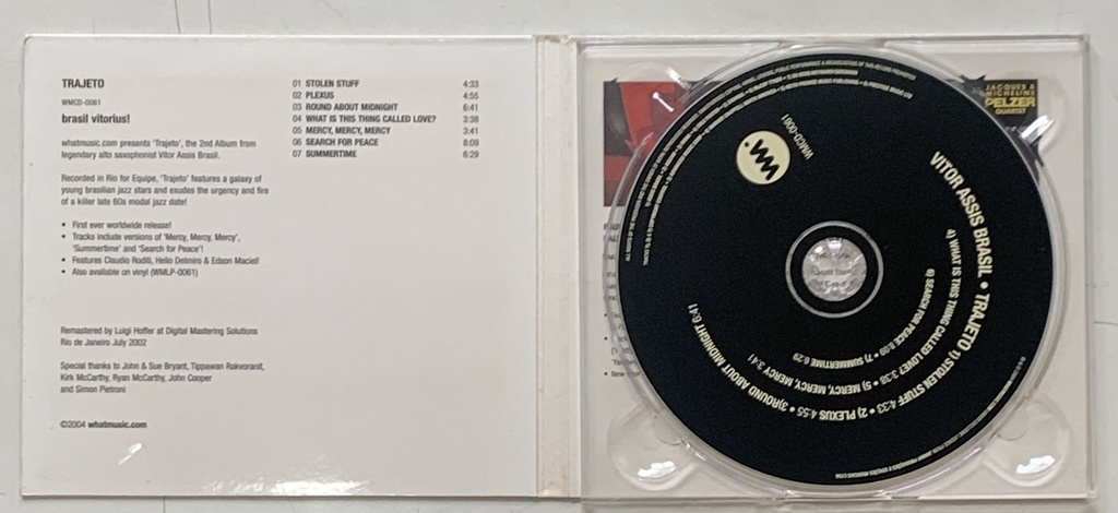 Vitor Assis Brasil - Trajeto (CD usado)