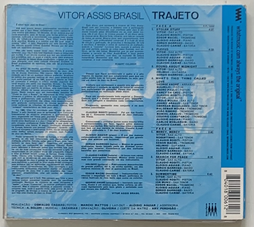 Vitor Assis Brasil - Trajeto (CD usado)