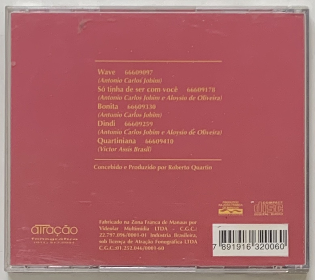 Victor Assis Brasil - Jobim (CD usado)