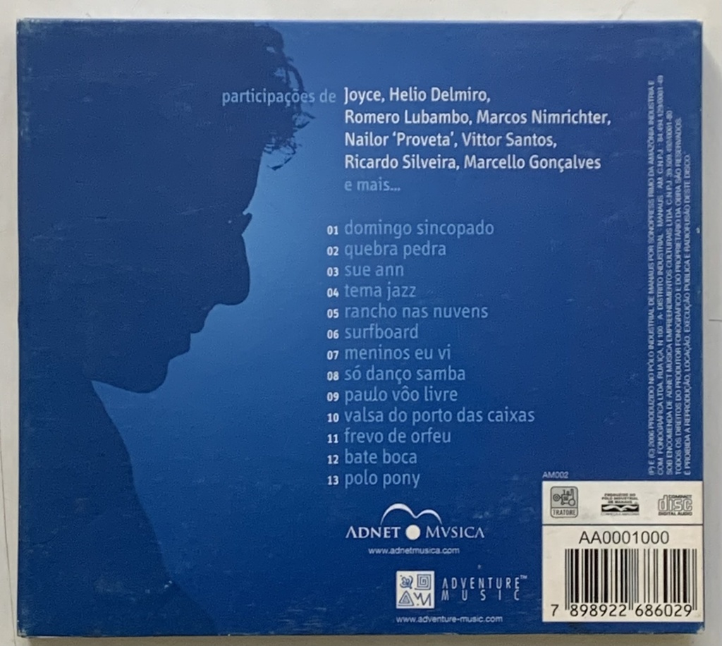 Mario Adnet - Jobim Jazz (CD usado)