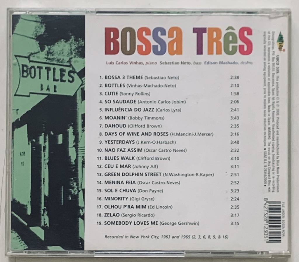 Bossa Três - Bottles (CD usado)