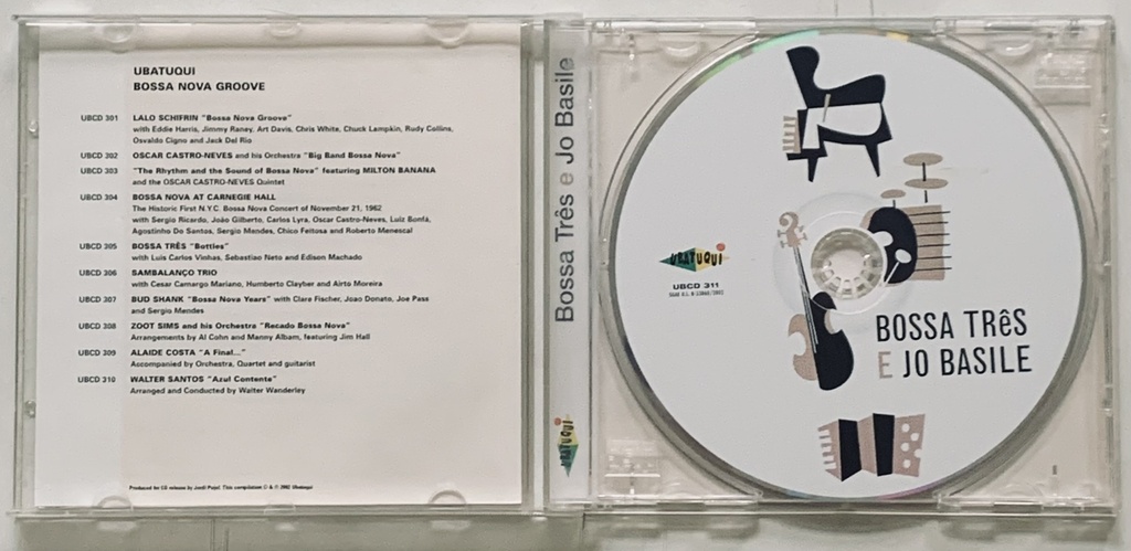 Bossa Três e Jo Basile - Bossa Três e Jo Basile (CD usado)