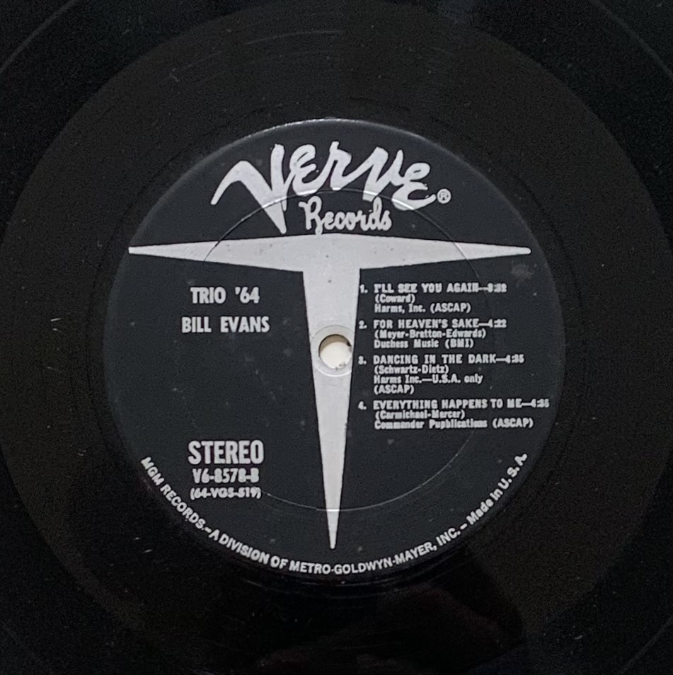 Bill Evans - Trio 64 (LP usado)