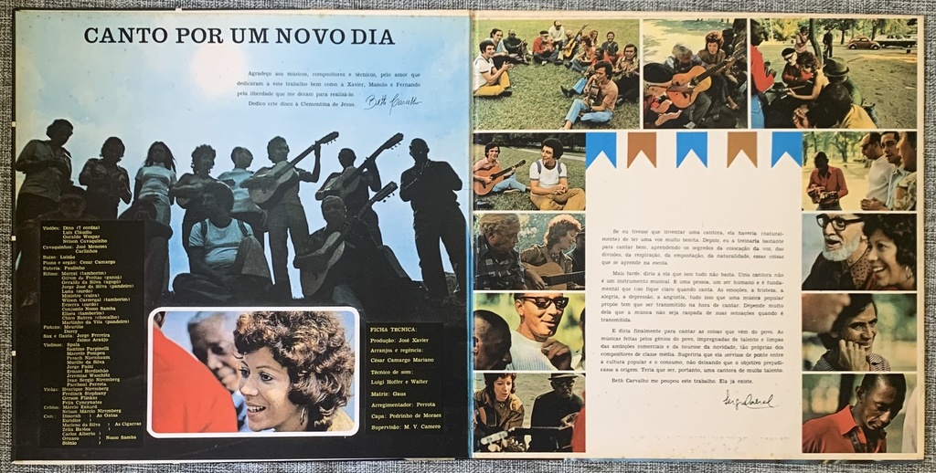 Beth Carvalho – Canto por um Novo Dia (LP usado)