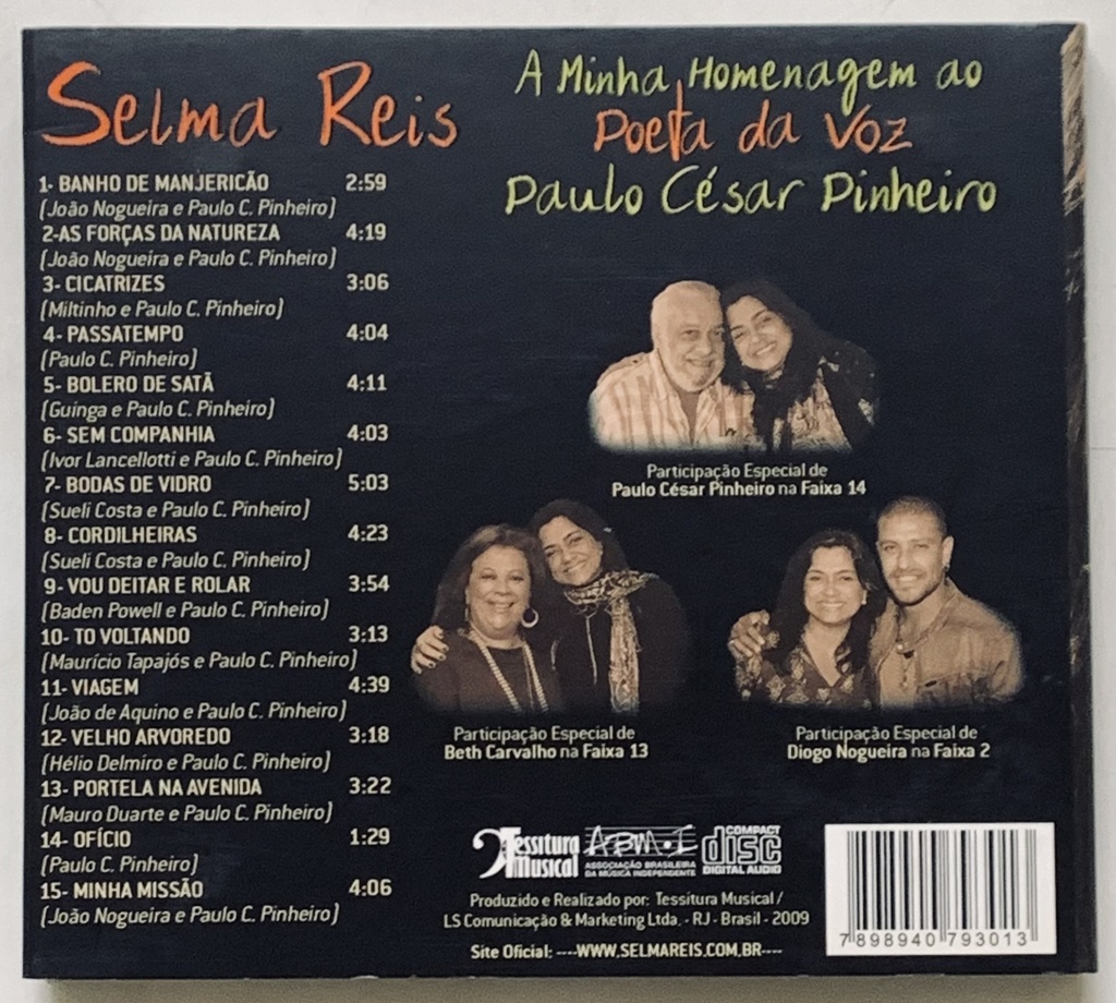 Selma Reis – Minha Homenagem Ao Poeta Da Voz
