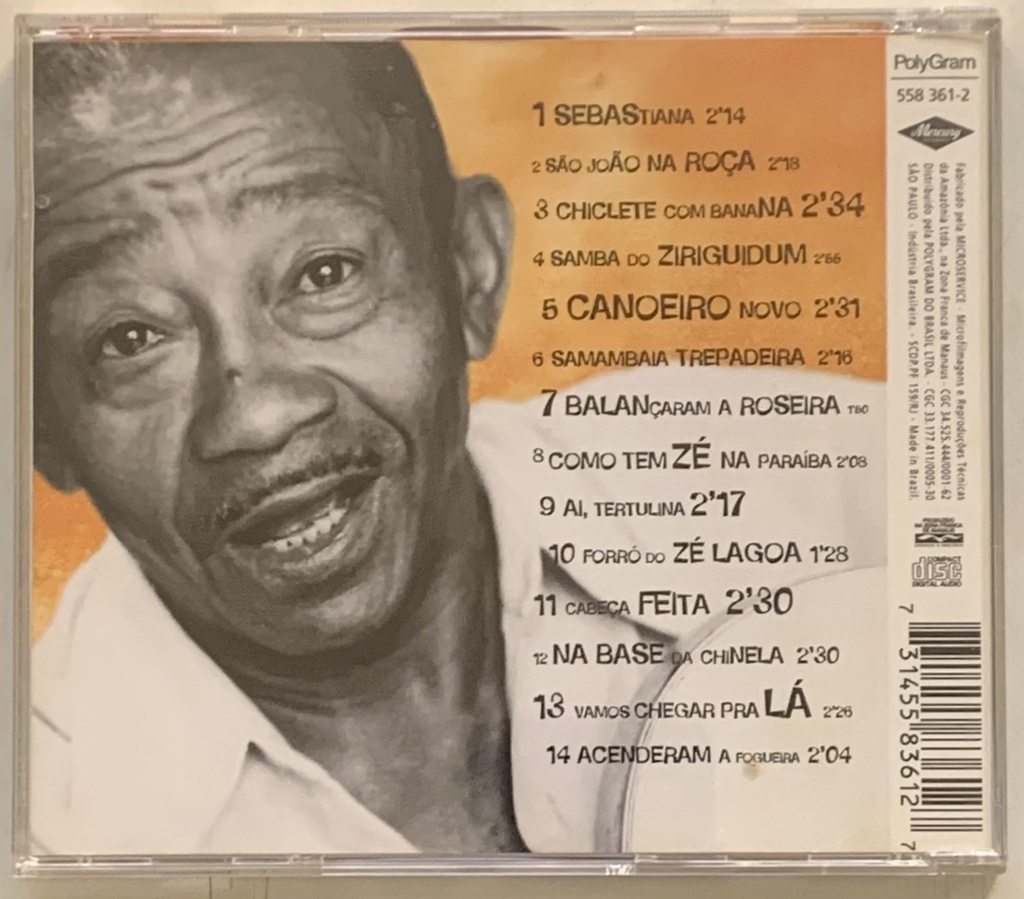 Jackson do Pandeiro – Como Tem Zé na Paraíba (CD usado)
