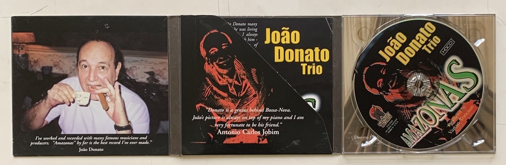 João Donato Trio - Amazonas (CD usado)