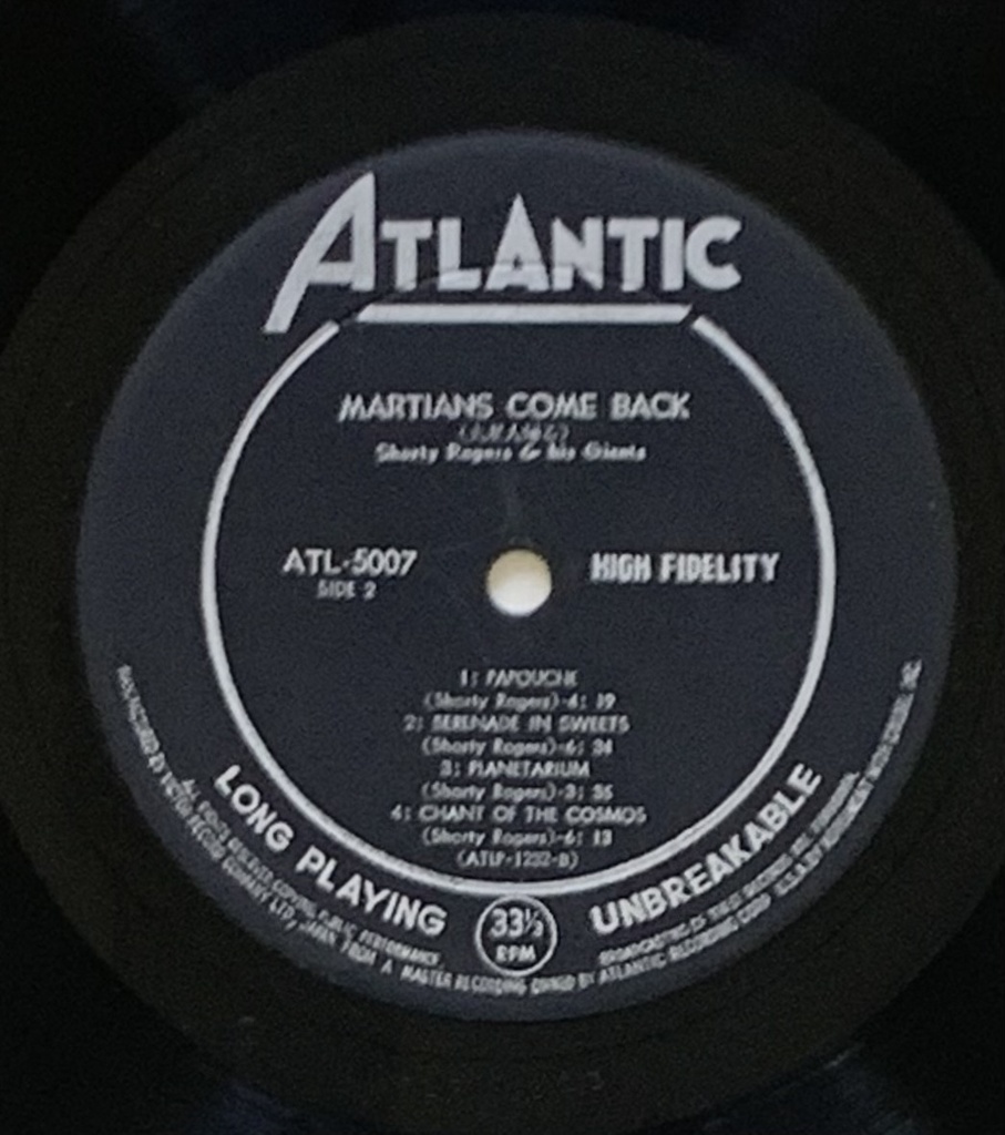 Shorty Rogers and His Giants - Martians Come Back ( LP usado)