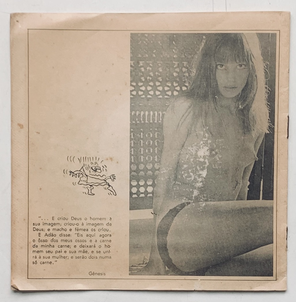 V/A - O Som do Pasquim [Ano 1 Nº1] (Vinil 7" EP usado)