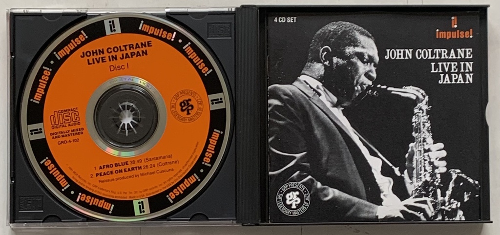 John Coltrane - Live in Japan (4CDs usado)