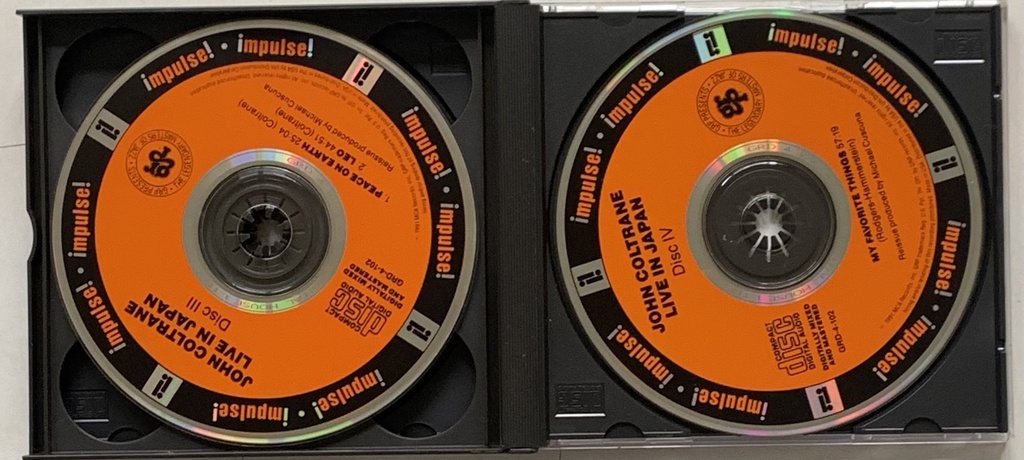 John Coltrane - Live in Japan (4CDs usado)