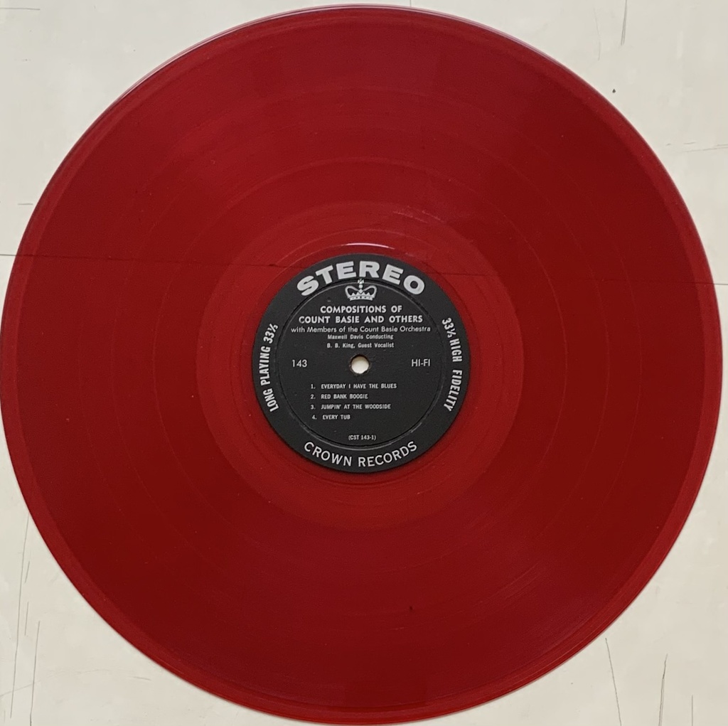 Members of the Count Basie Orchestra / Special Guest B.B. King -  Compositions of Count Basie and Others (LP usado)