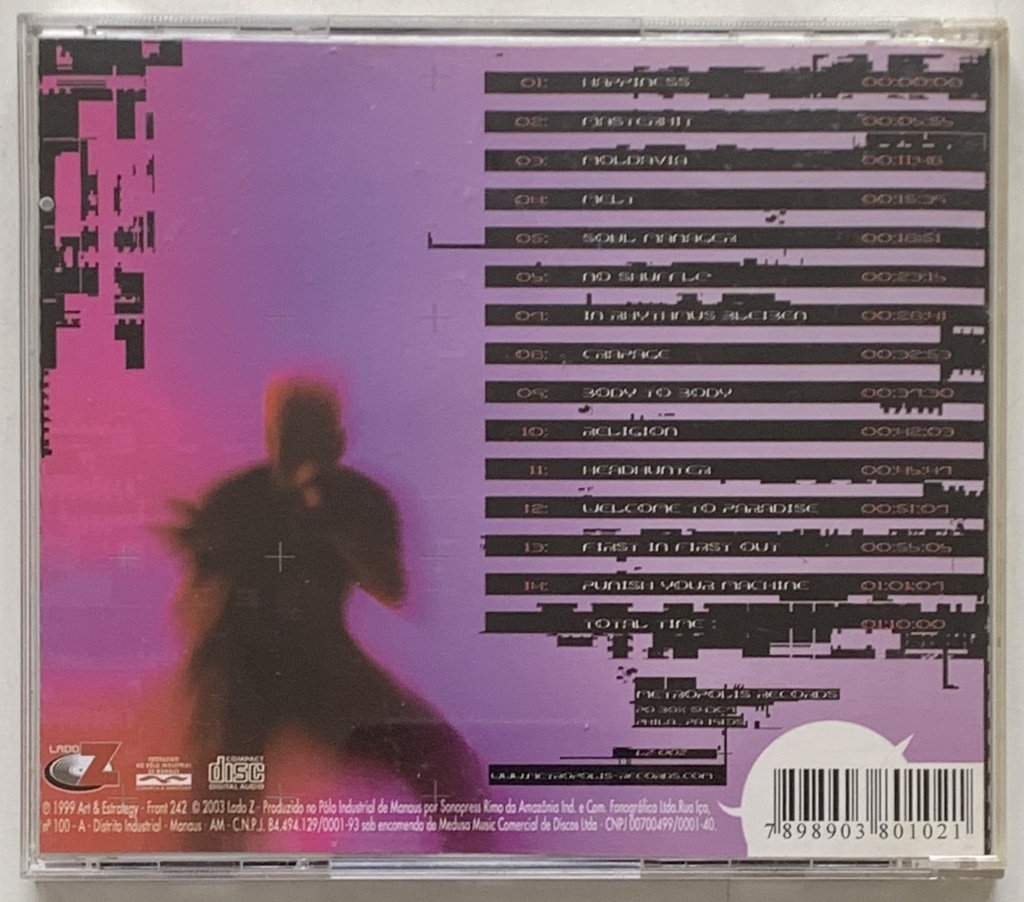 Front 242 - [ : RE:BOOT: [L. IV. E ] (CD usado)