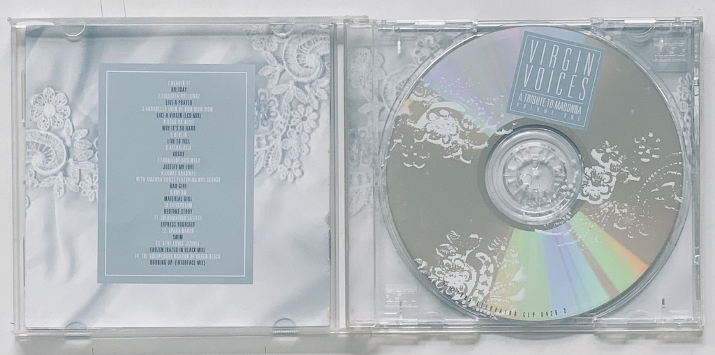 V/A - Virgin Voices / A Tribute to Madonna  Vol 1 (CD usado)