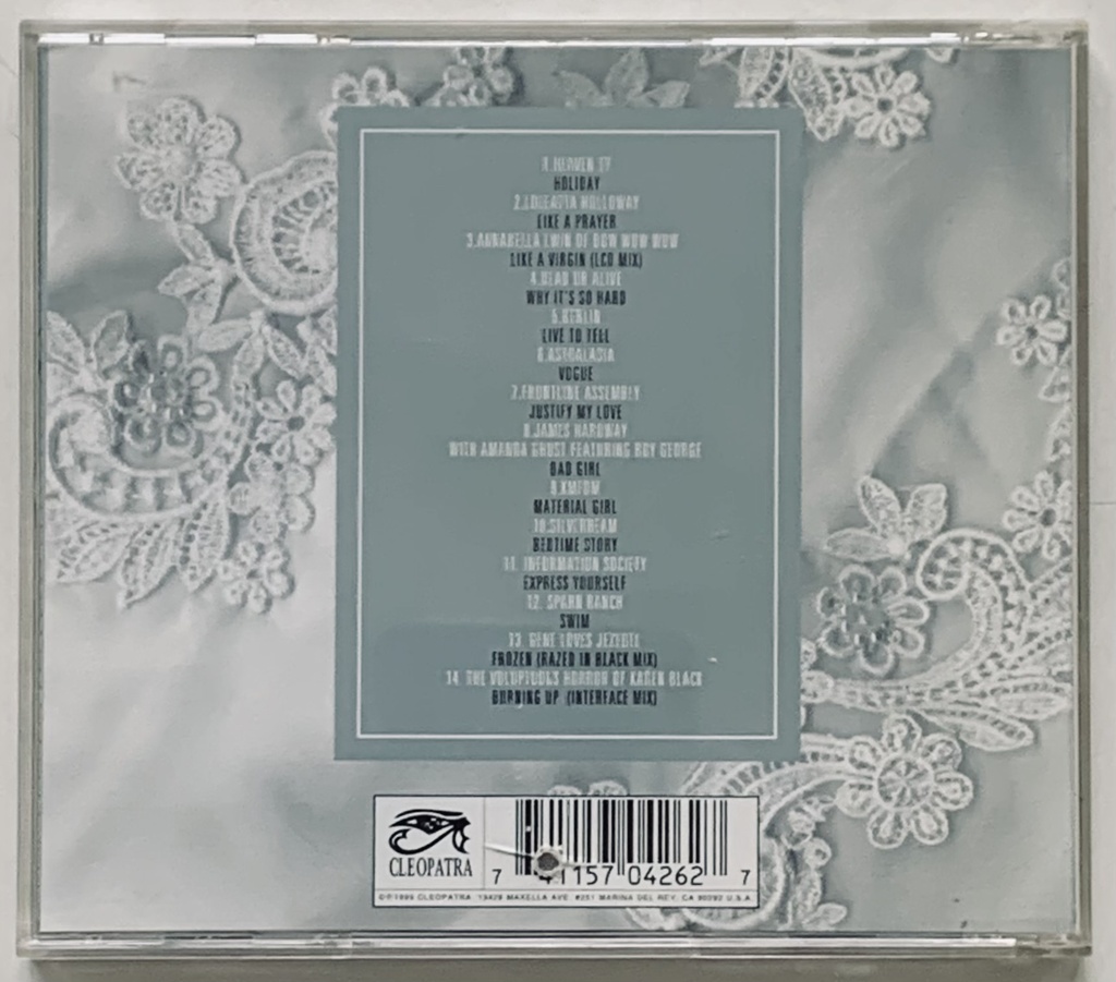 V/A - Virgin Voices / A Tribute to Madonna  Vol 1 (CD usado)