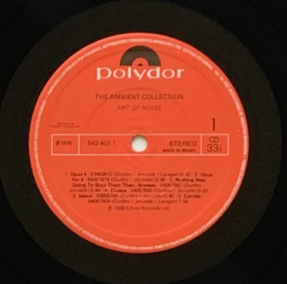 Art of Noise -  The Ambient Collection (LP usado)